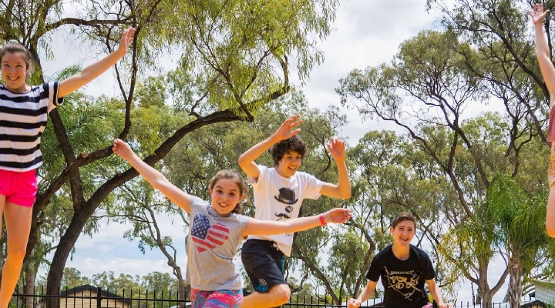 BIG4 Renmark Riverfront Kangaroo Jumper is Great Family Fun
